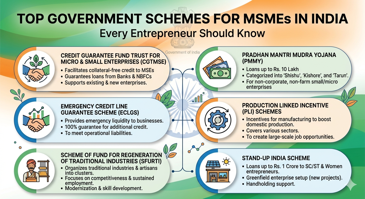 Top Government Schemes for MSMEs in India Every Entrepreneur Should Know