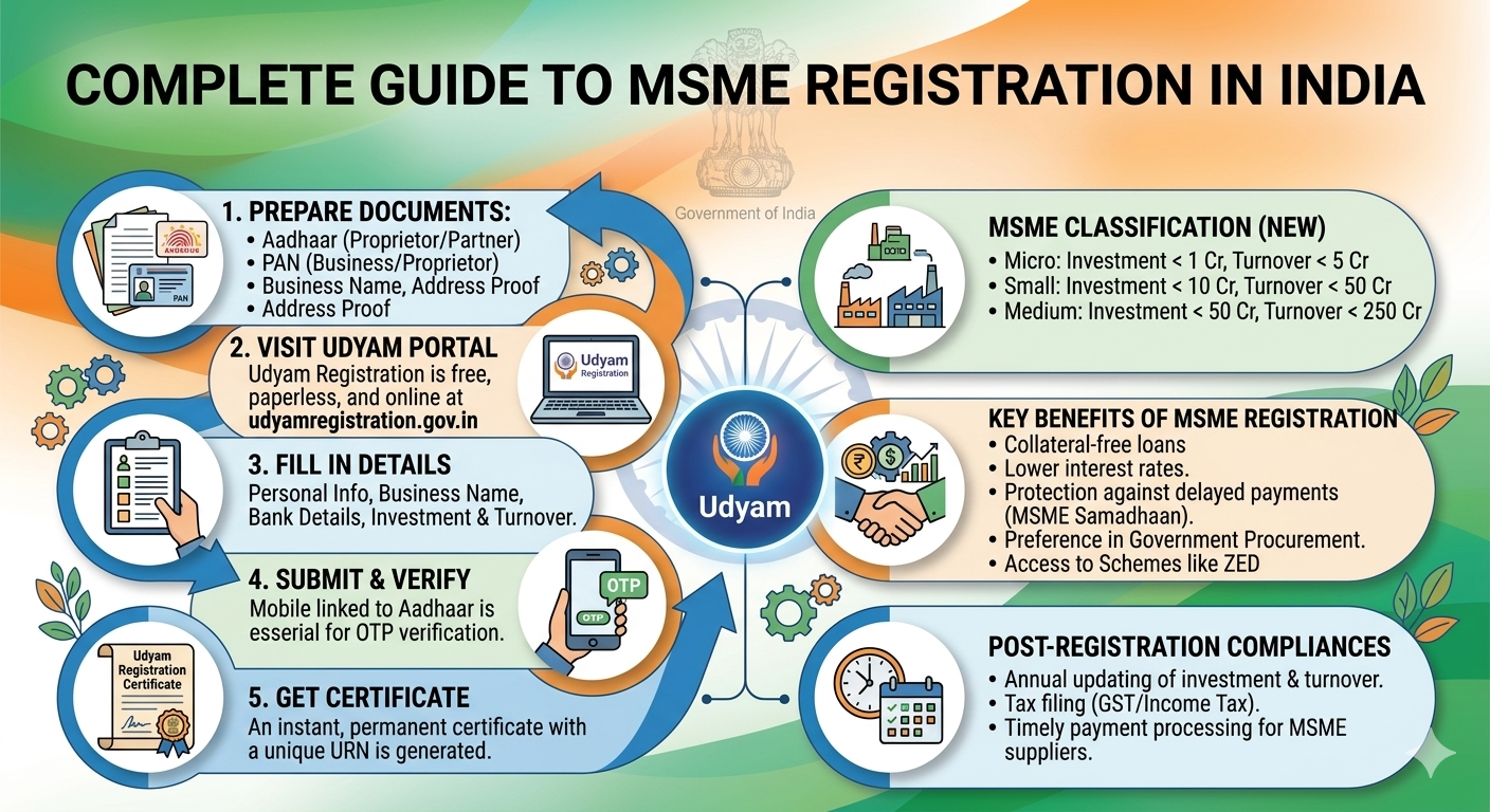 Complete Guide to MSME Registration in India